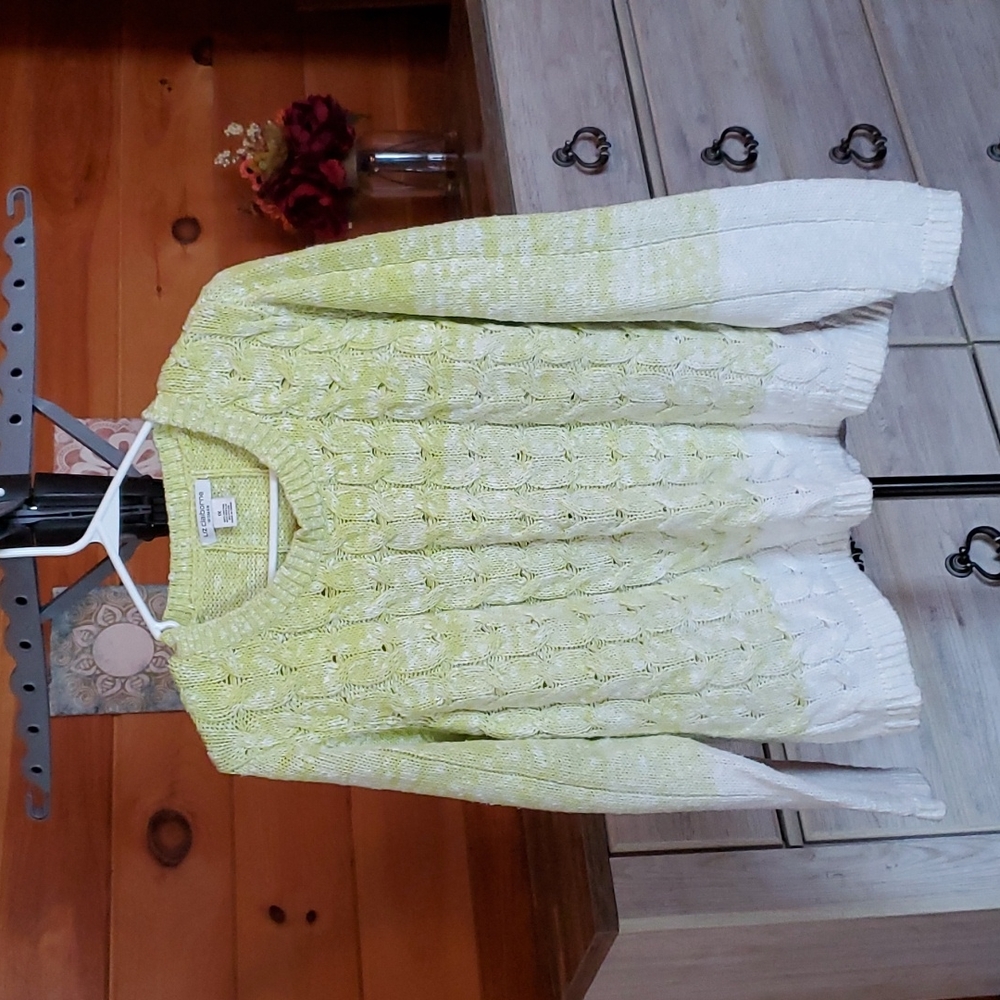 Liz Claiborne cotton/acrylic sweater